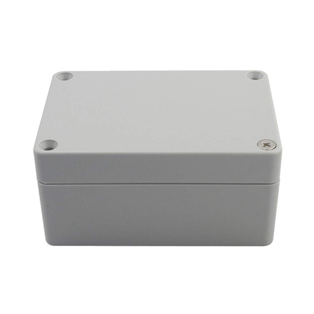 ABS Plastic Waterproof Junction Box - Dustproof Universal Electrical Enclosure for Outdoor & Indoor Wiring Projects - Ideal for Home, Garage, and Industrial Use - White