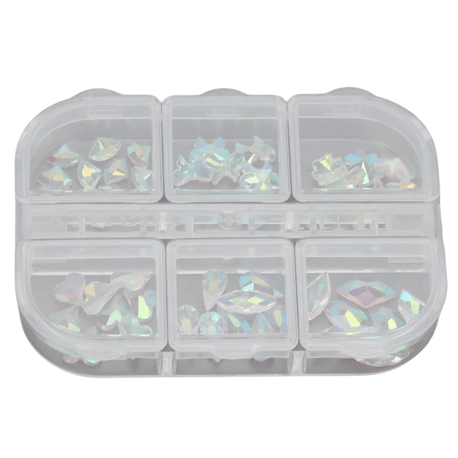 Flat Back Rhinestones for Nails - Premium Nail Art Gems for Professional Nail Artists | Perfect for Manicures, Pedicures, and DIY Nail Designs