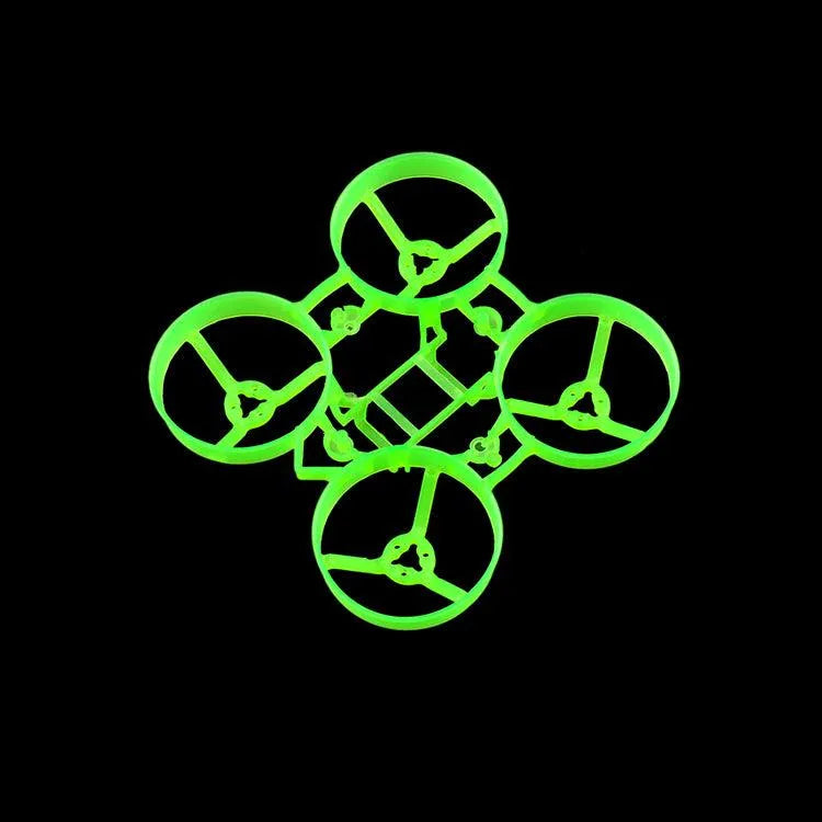 Happymodel Mobula6 ELRS 1S 65mm Tiny Whoop FPV Drone - 2 Pack Green - Perfect for Indoor Racing and Freestyle Flying