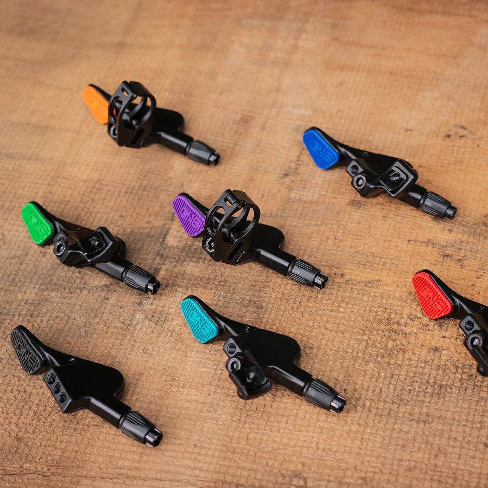 OneUp Dropper Lever V3 - Premium Bike Dropper Post Remote Lever for MTB & Mountain Biking - Lightweight & Durable for Trail, Enduro & Downhill Riding