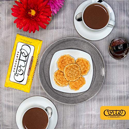 Sweet Chocolate Cortes 7oz (2 Pack) - Perfect for Baking & Gifting