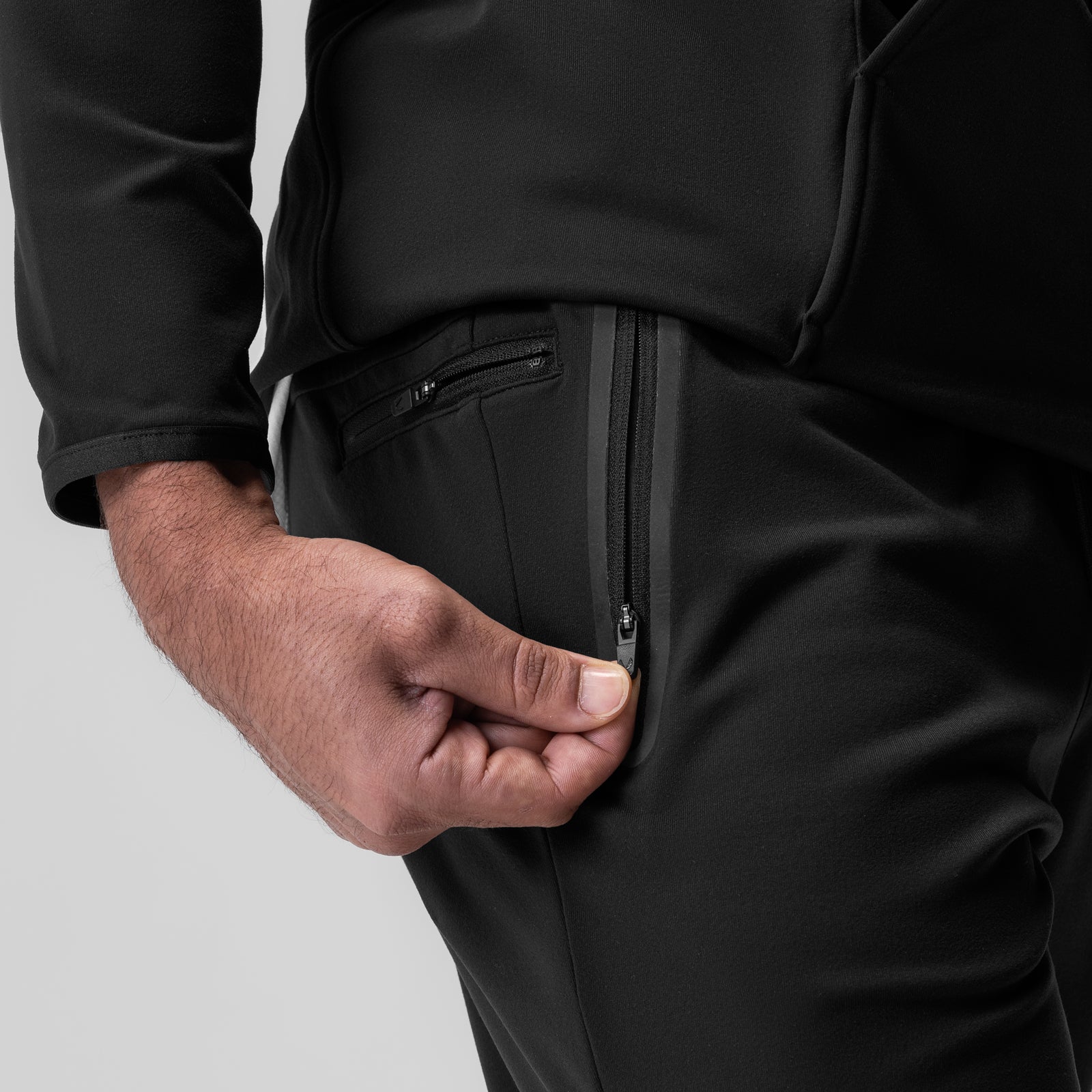 Performance Fleece Jogger Pants for Men & Women - Comfortable Black Workout Joggers for Running, Gym & Lounge Wear