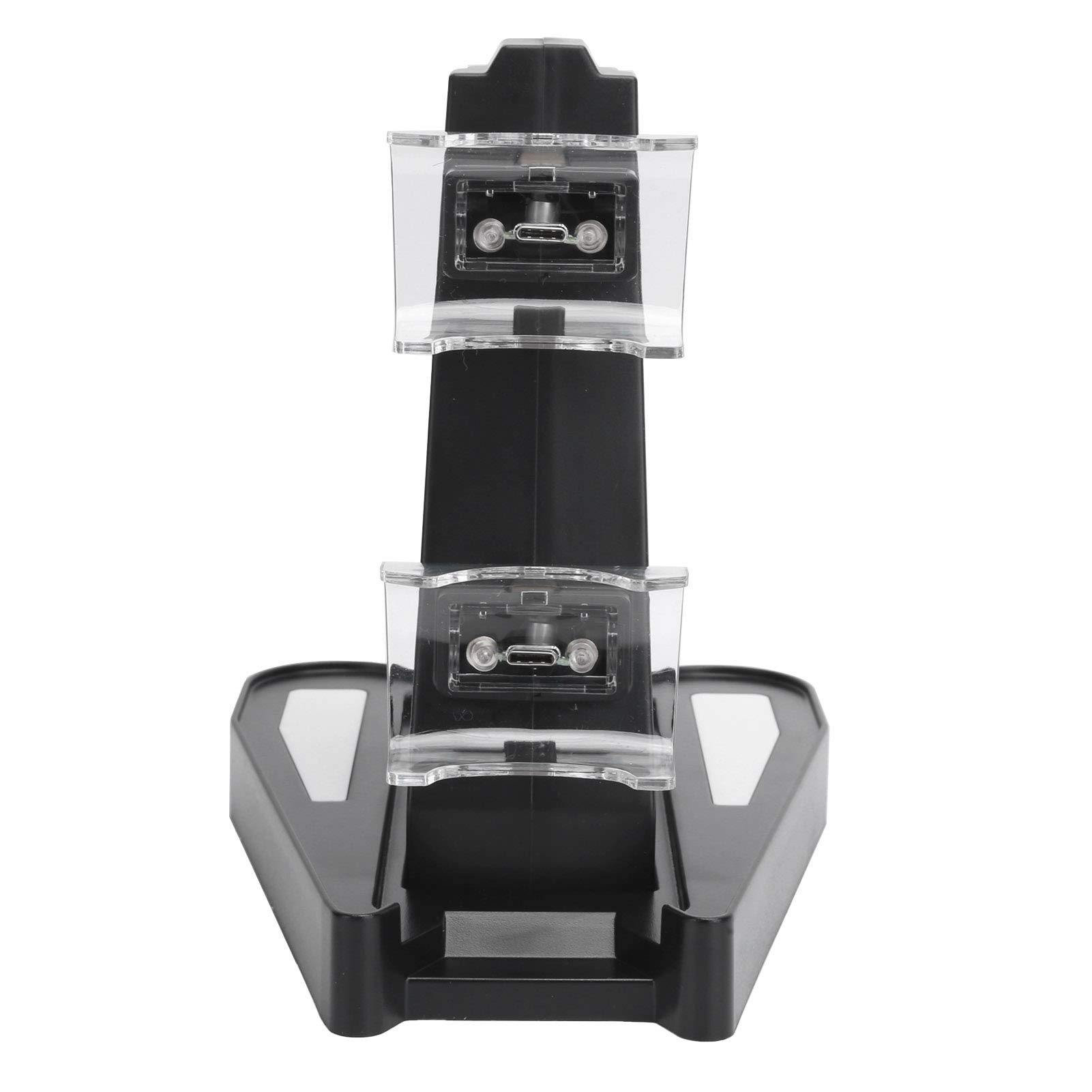 PUSOKEI Fast Charging Dock & Stand Holder for PS5 Controller - Dual Port Game Controller Charger Station | Perfect for Gaming Setup & Multiplayer Sessions