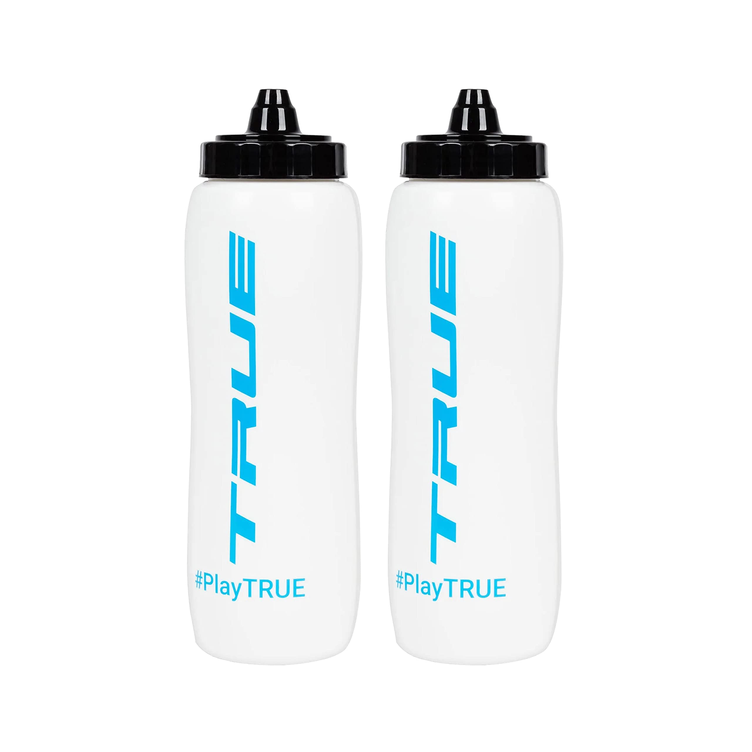 True Water Bottle (2-Pack) - BPA Free, Leak Proof Stainless Steel Insulated Bottles for Gym, Hiking & Travel - Keep Drinks Cold 24Hrs/Hot 12Hrs