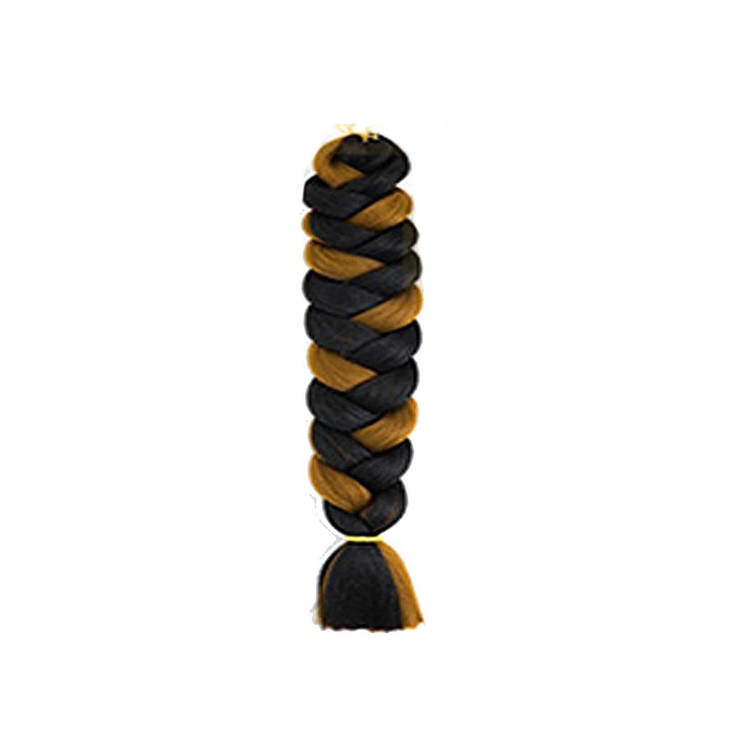 Premium Braids Hair Extensions for Women & Girls - 100% Real Human Hair & Synthetic Options in Black Golden | Perfect for Protective Styles, Cosplay & Everyday Wear