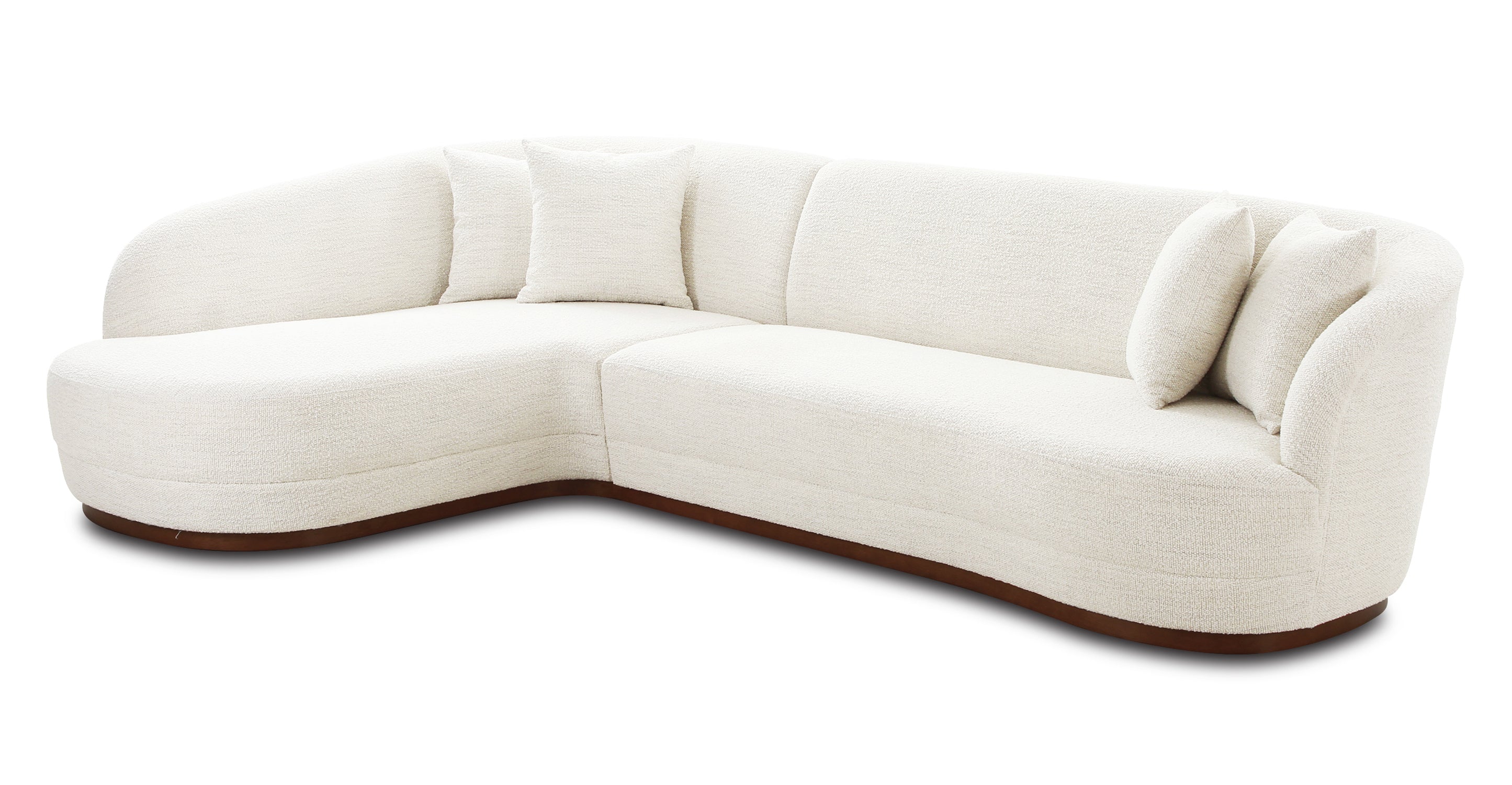 Arles Left Facing Sectional Sofa - Modern L-Shaped Living Room Couch with Recliner | Perfect for Small Spaces, Apartments & Home Theater Seating