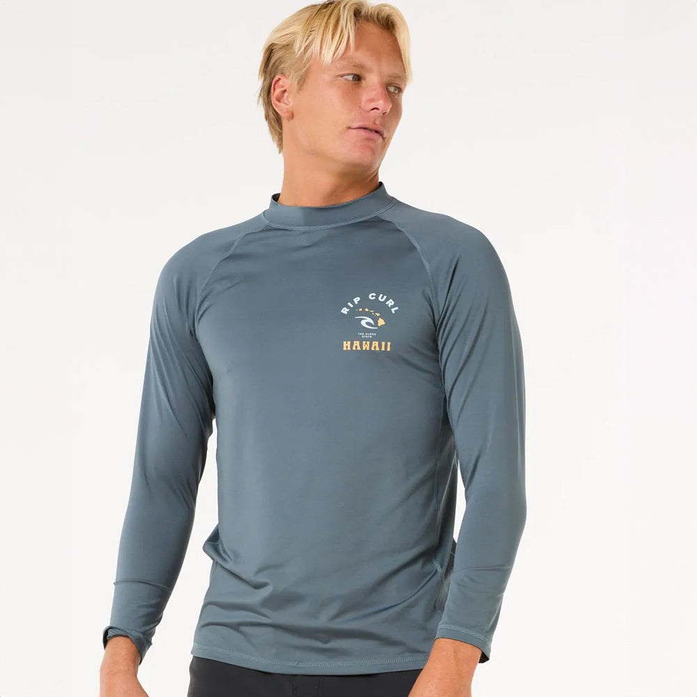 Rip Curl Women's Island Vibe UPF 50+ Long Sleeve Sun Shirt for Surfing, Beach & Outdoor Activities