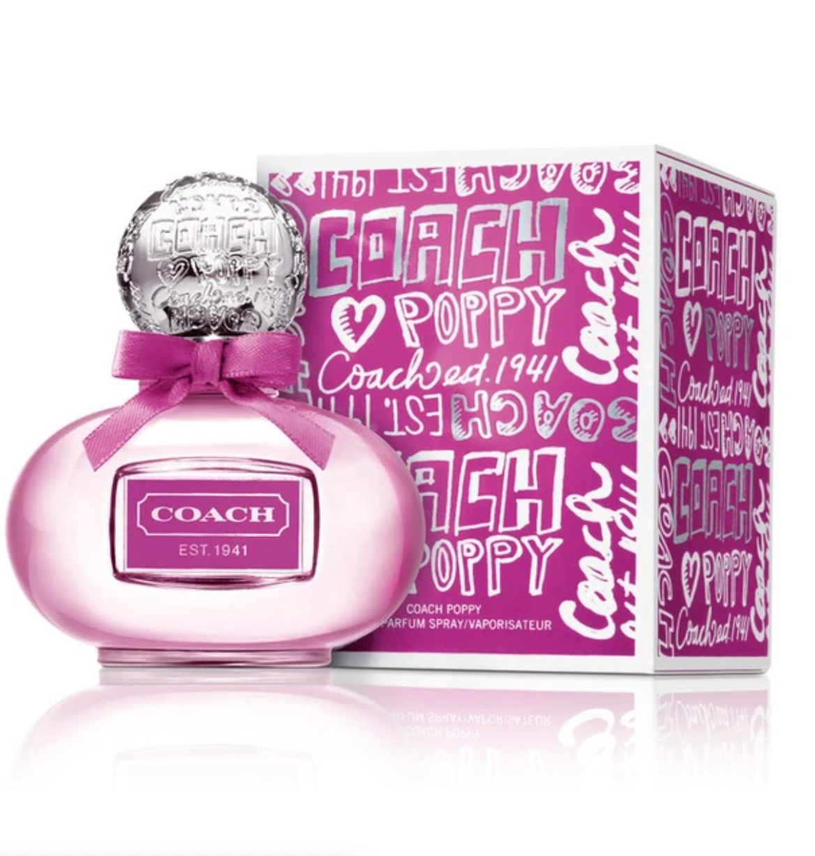 Coach Poppy Flower Perfume for Women - 50ML EDP Spray | Floral Fragrance for Day & Night Wear, Office & Date Nights