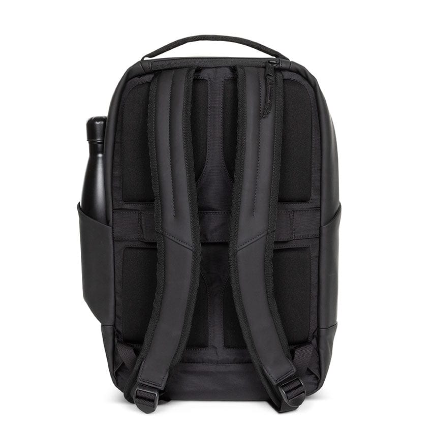 Eastpak Tecum F CNNCT F Backpack - Matte Black, Durable Laptop Backpack for School, College & Travel, Stylish & Water-Resistant