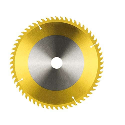 JAINGU 210x2.5x30mm 60T TCT Circular Saw Blade - Titanium Coated Carbide Tipped Wood Cutting Disc for Woodworking, Plywood, MDF & Hardwood - Perfect for Table Saws, Miter Saws & Circular Saws