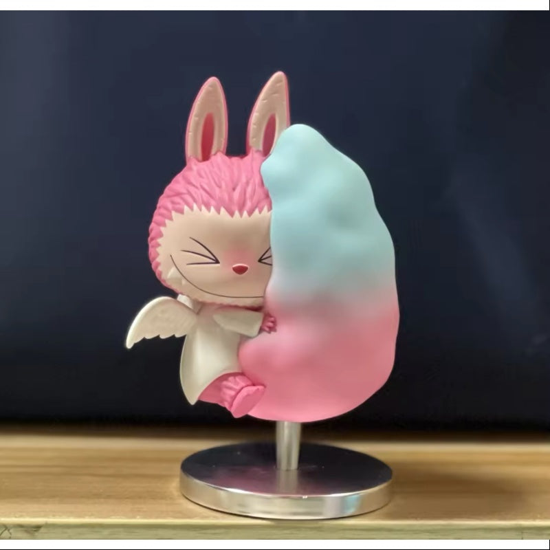 Labubu The Monsters Candy Series Candy Floss - Cute Collectible Vinyl Figure for Display, Gift & Home Decoration | Perfect for Anime Fans, Toy Collectors & Kawaii Lovers