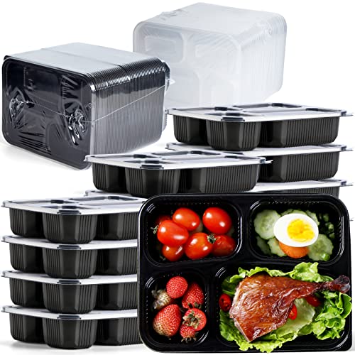 Leakproof Flat lid 34 oz 4 section