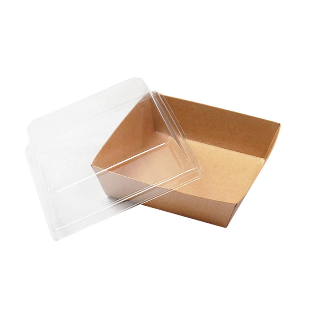 50-Pack Eco-Friendly Cupcake Containers with Lids - Reusable Cookie & Cake Storage Tins for Baking, Desserts, Parties, and Picnics - Perfect for Cupcakes, Pies, Sandwiches, and Snacks