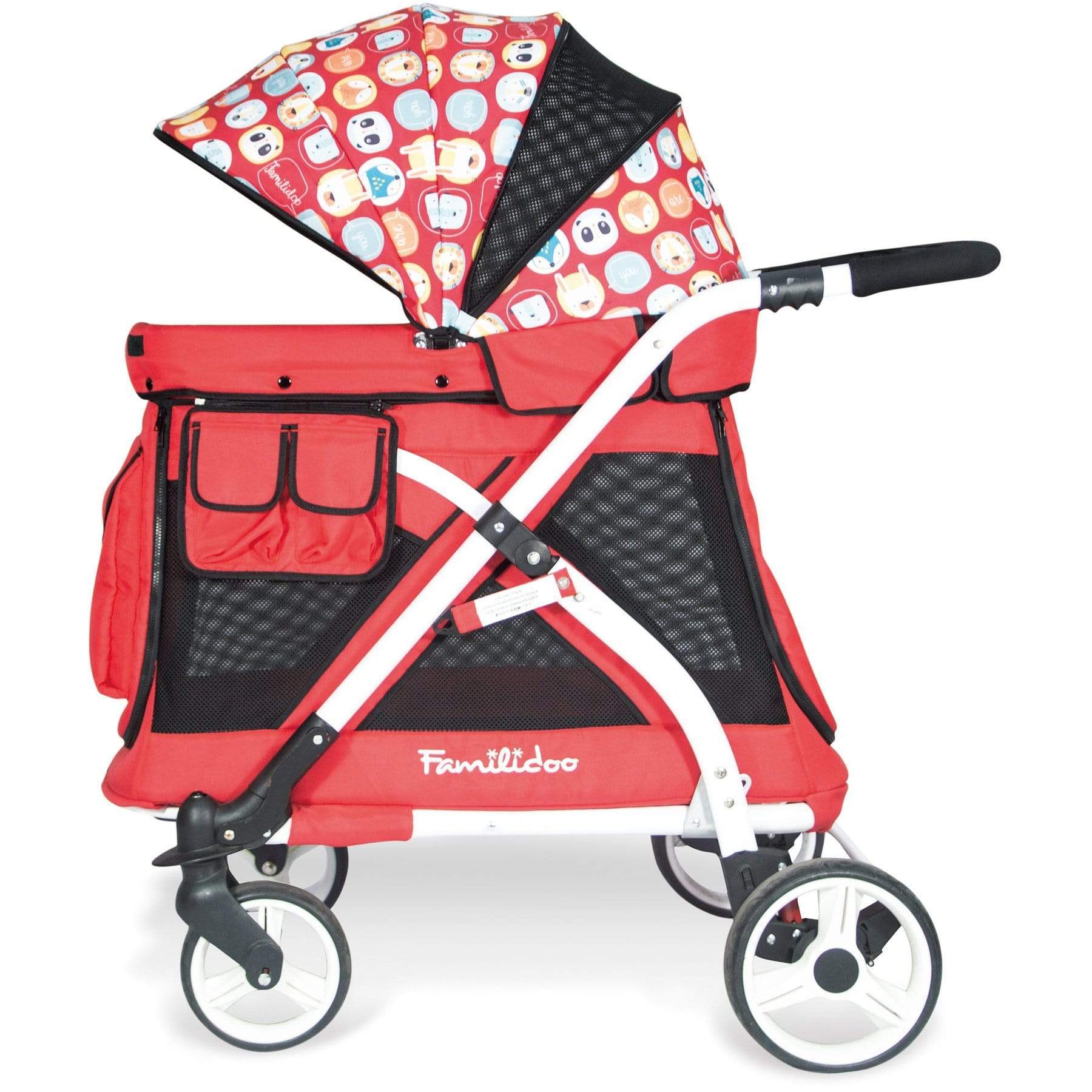 Wonderfold Wagon MJ01 Compact Single Stroller Wagon - Lightweight 1-Seater Baby Stroller & Utility Cart for Toddlers - Perfect for Park Outings, Beach Trips, and Shopping