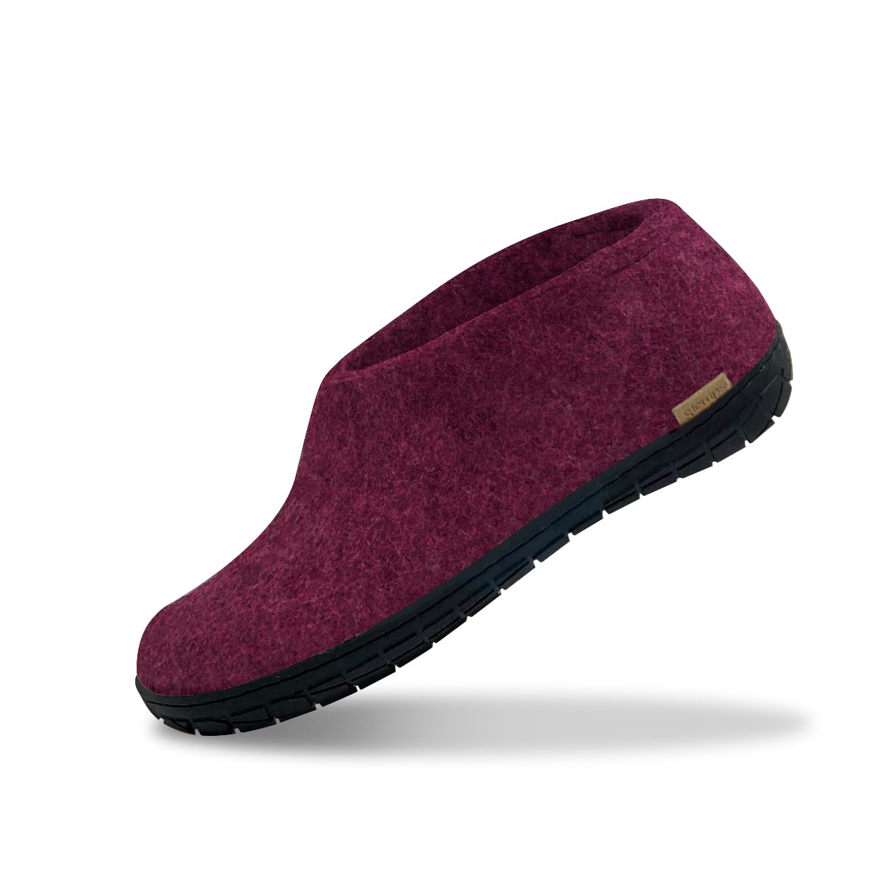 Glerups Unisex Wool Slippers with Rubber Sole - Indoor/Outdoor Comfortable House Shoes for Men & Women | Perfect for Home, Office, and Backyard Relaxation