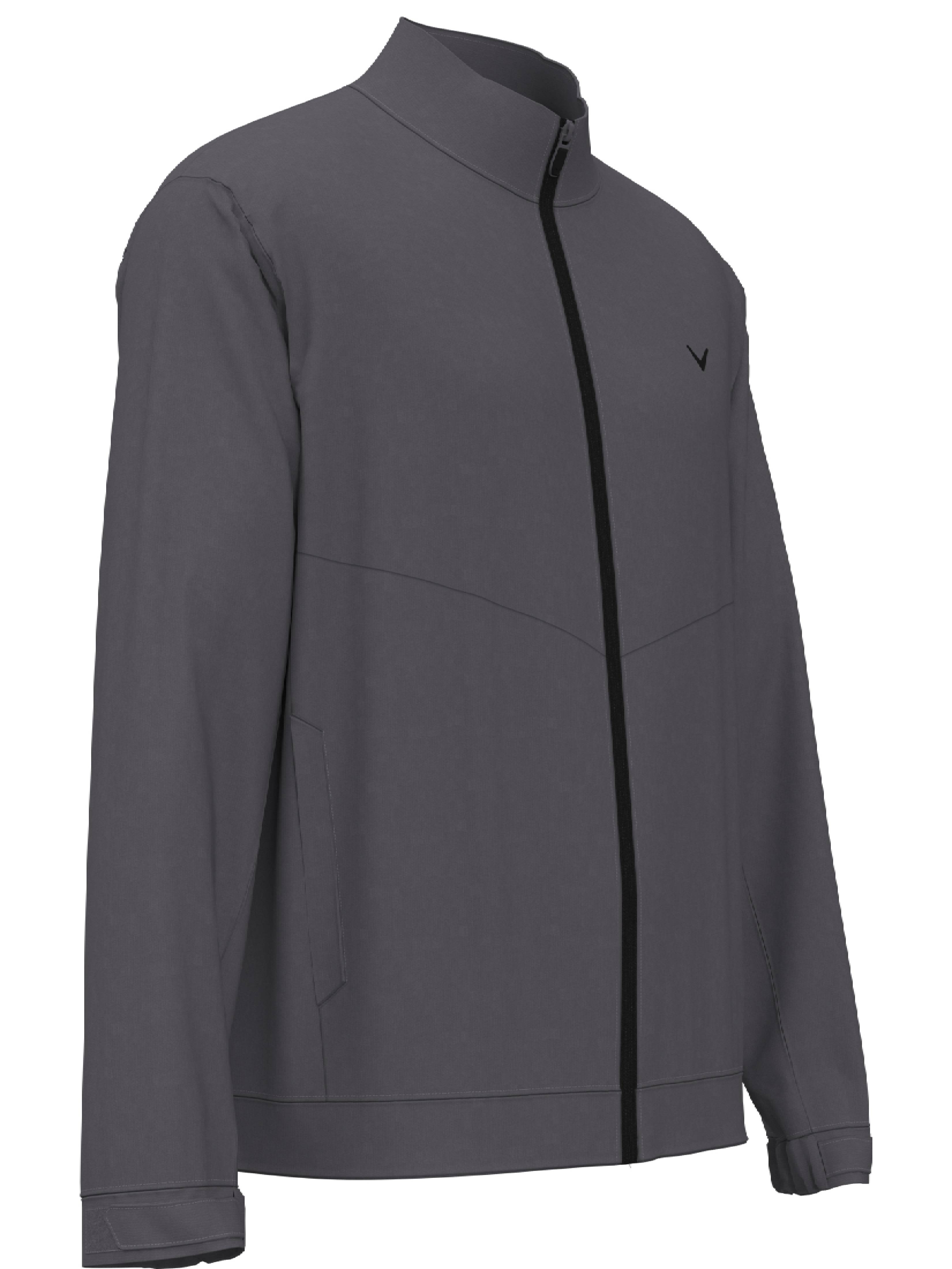 Men's Lightweight Waterproof Full Zip Golf Jacket - Windproof & Breathable for Outdoor Sports & Casual Wear