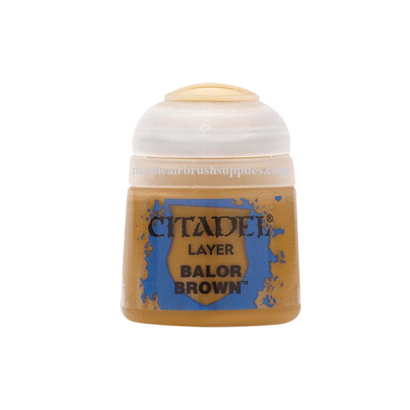Citadel Layer Balor Brown - Premium Acrylic Paint for Miniatures & Models - Perfect for Warhammer, D&D, and Tabletop Gaming