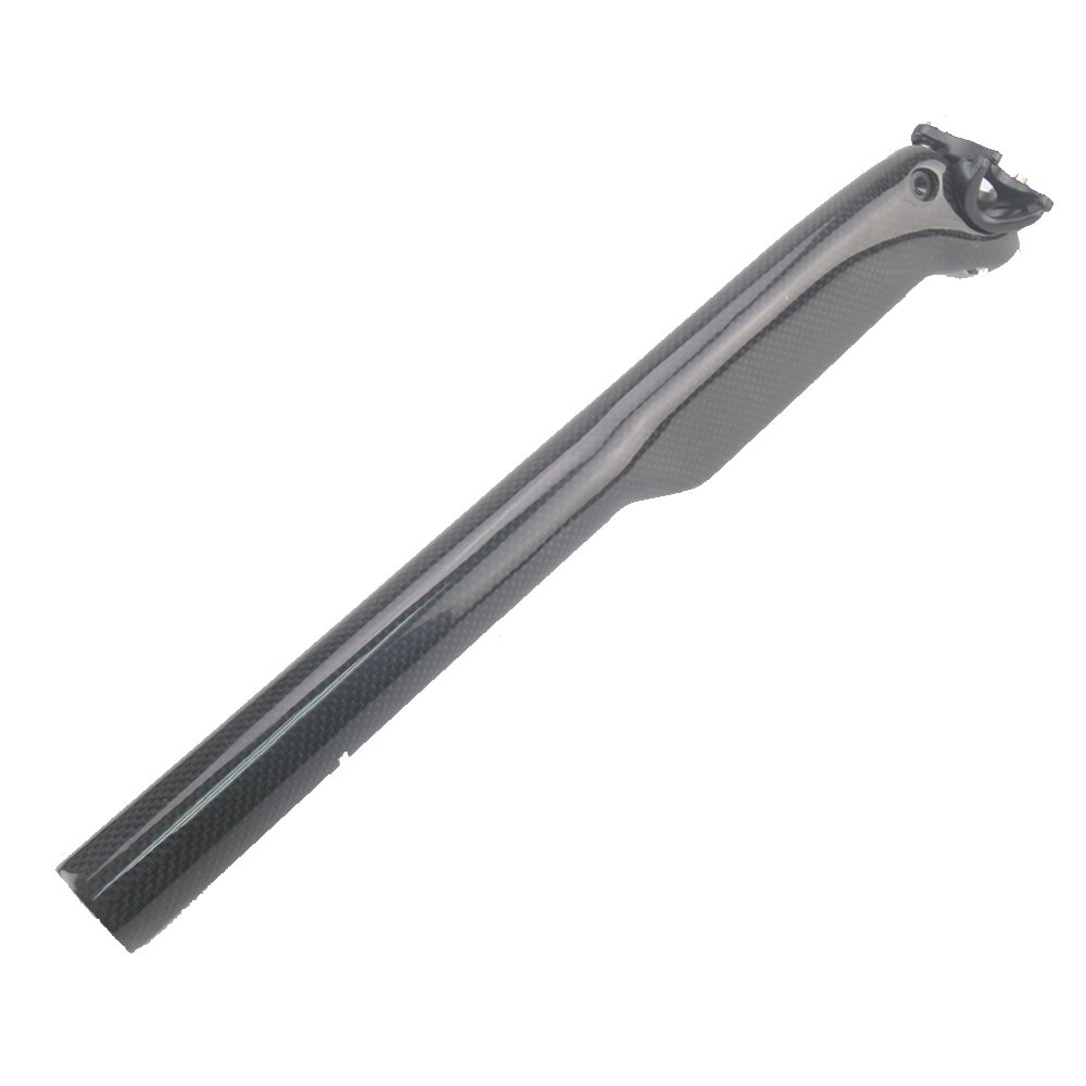 RXL SL Full Carbon Fiber Road Bike Seatpost - 27.2/30.8/31.6mm MTB Seat Post with 3K Matte/Glossy Finish & 25mm Offset - Lightweight Cycling Seatpost for Road & Mountain Bikes - Perfect for Racing, Commuting & Long-Distance Riding