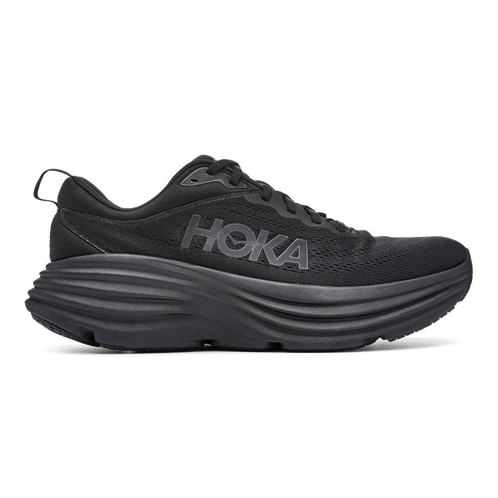 Hoka Men's Bondi 8 Running Shoes - Lightweight Cushioned Sneakers for Marathon, Jogging & Walking - Breathable Mesh Upper with Maximum Support & Comfort