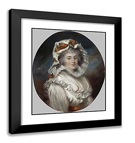 Black Modern Wood Frame with Double Matting