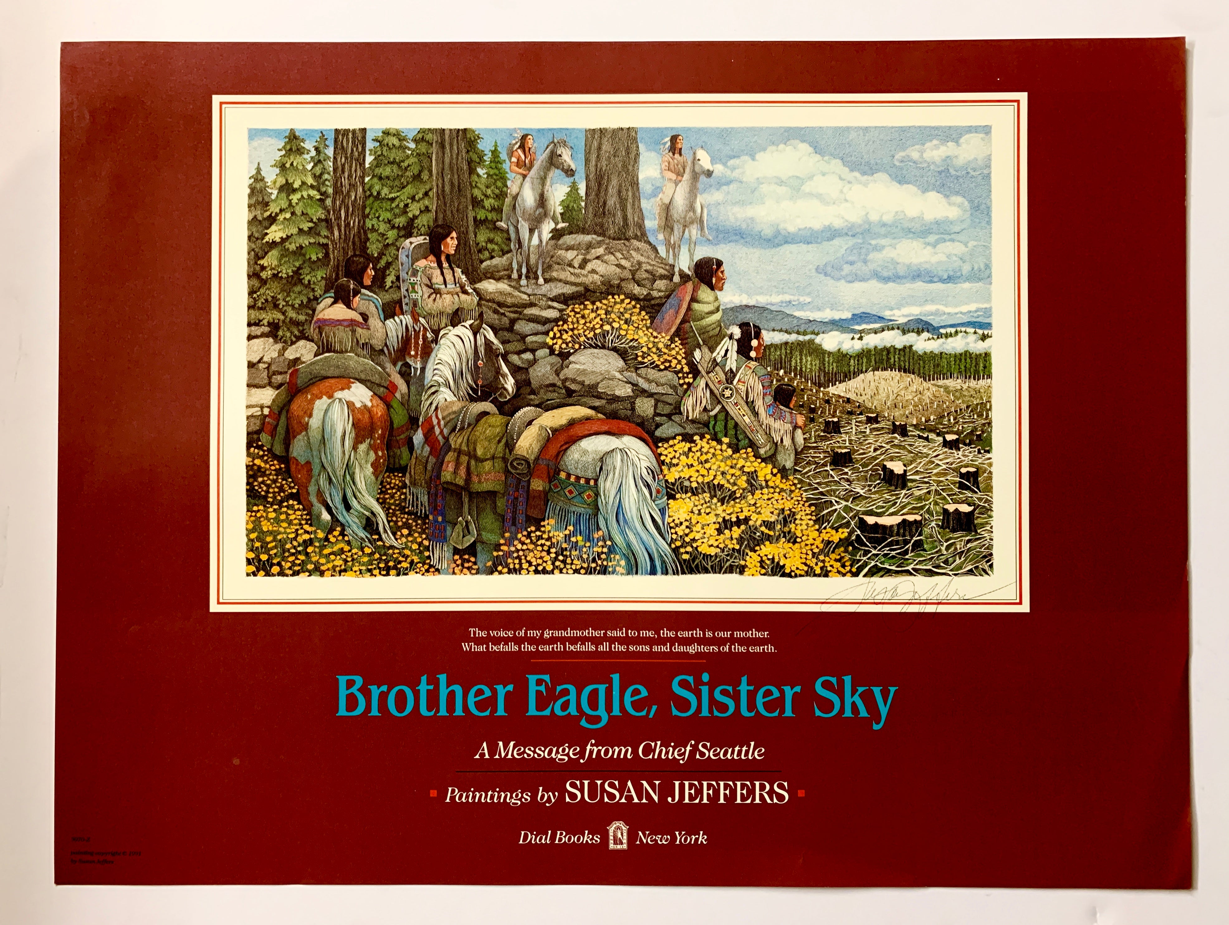 Brother Eagle, Sister Sky - Inspirational Native American Book for Kids & Adults | Perfect for Storytime, Classroom Reading & Cultural Education