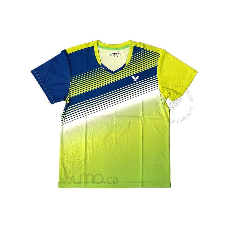 Victor AT 7001G Malaysian National Team Dri-Fit Unisex T-Shirt - Moisture-Wicking Performance Shirt for Badminton, Gym & Casual Wear