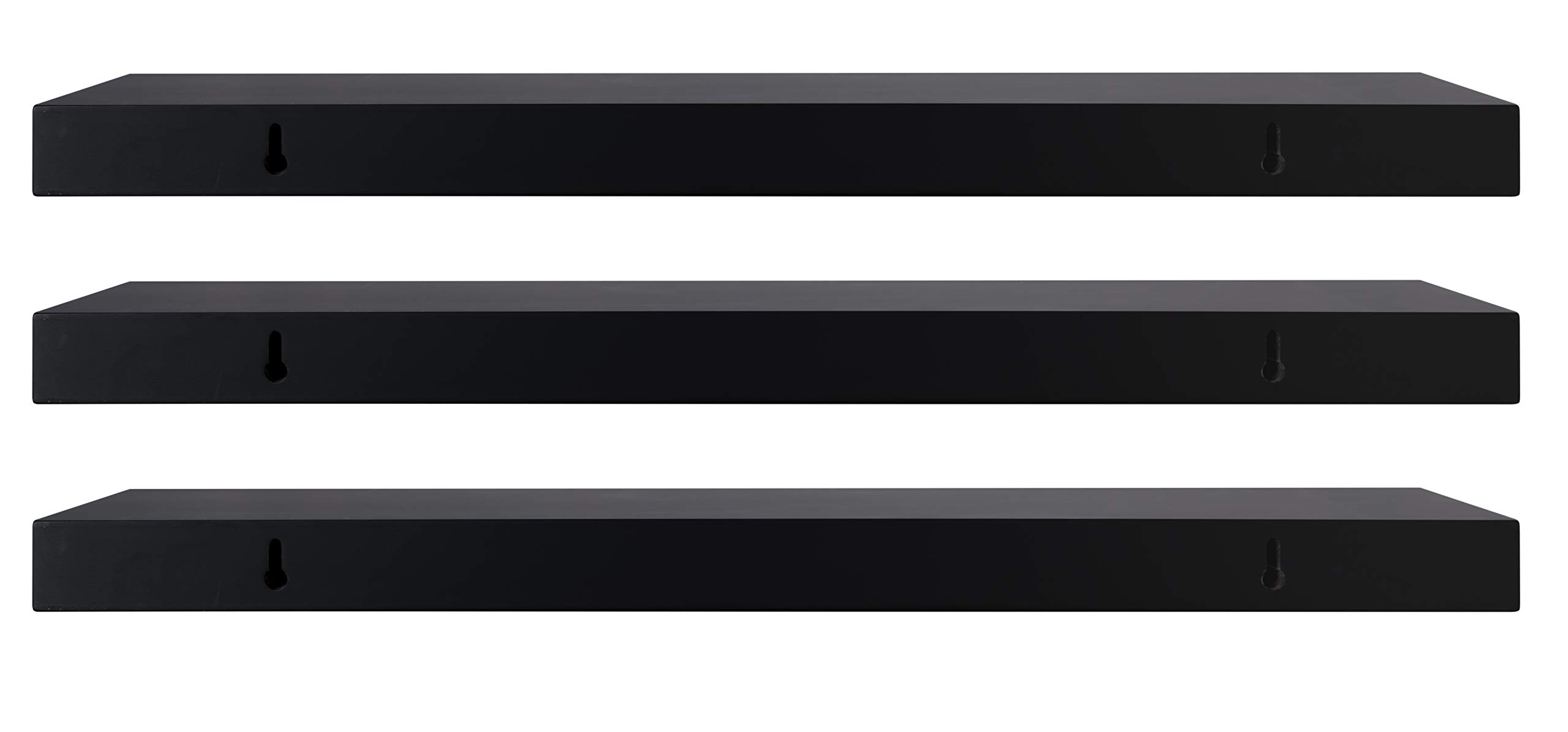Kiera Grace Set of 3 Floating Wall Shelves - 24