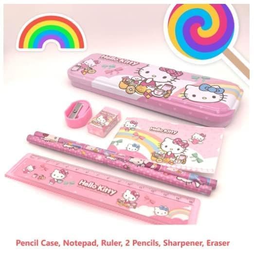 PRIMEFAIR 7-in-1 Stationery Gift Set for Kids - Colorful School Supplies Combo for Boys & Girls | Perfect for Birthdays, Classroom Rewards & Back-to-School Essentials