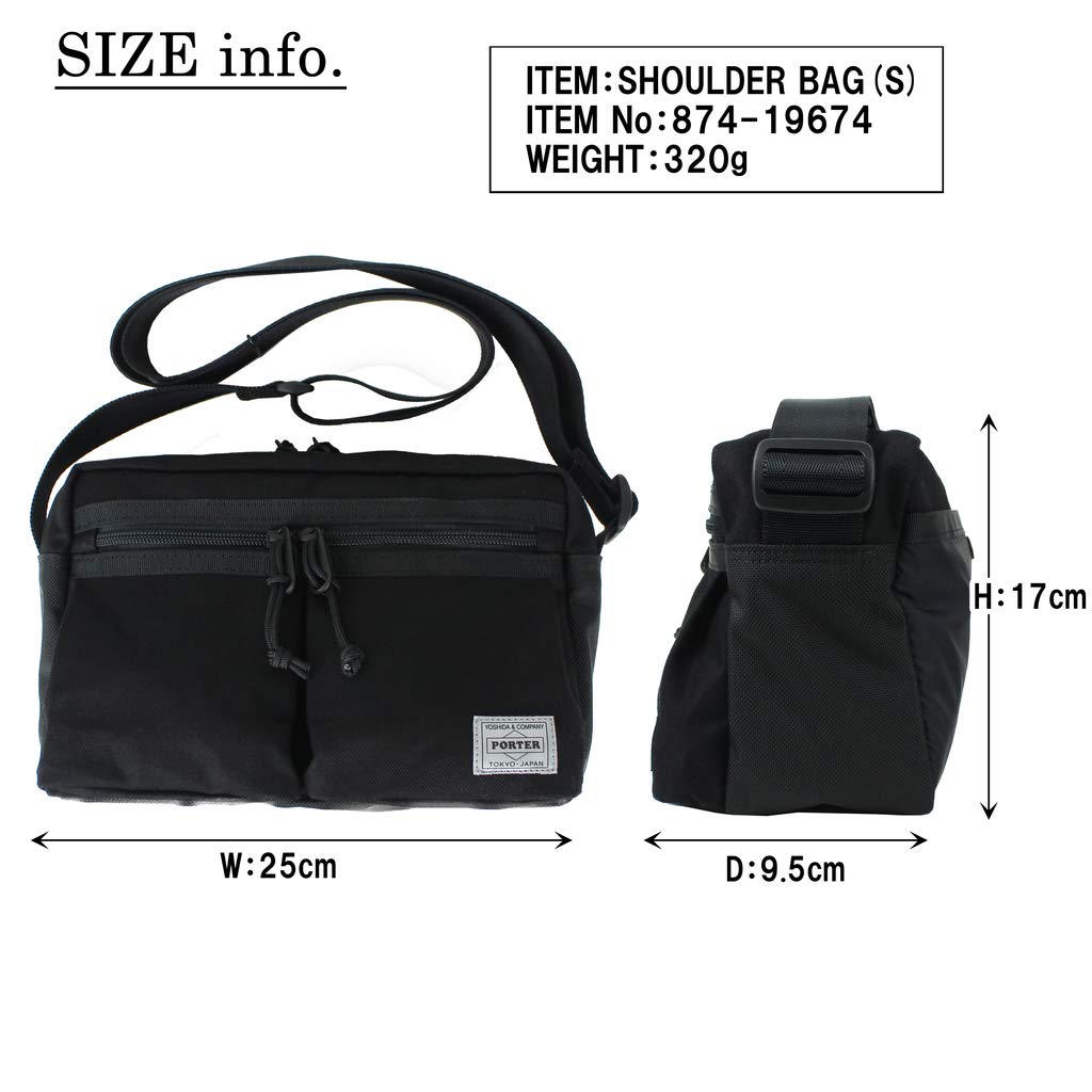 Original Porter 874-19674 Yoshida SWITCH Shoulder Bag - Stylish & Durable Crossbody Bag for Travel, Work & Everyday Use