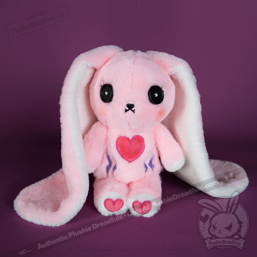 Cushing's Syndrome Awareness Bunny Plush Stuffed Animal - Soft Huggable Toy for Medical Education & Emotional Support