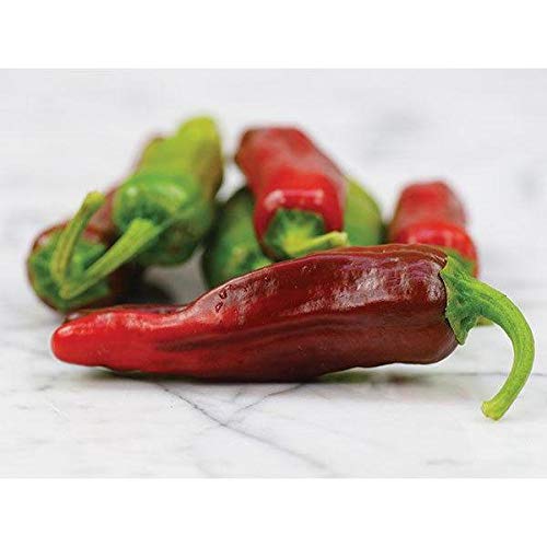 Italian Pepperoncini Pepper Seeds - Non-GMO, Heirloom, Mild Heat, Superb Flavor (10 Seeds) - Perfect for Home Gardening, Pickling, and Italian Cuisine