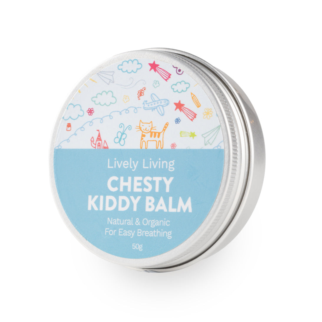 Chesty Kiddy Balm - Natural Chest Rub for Kids | Soothes Cough & Cold Symptoms | Perfect for Bedtime & Winter Relief