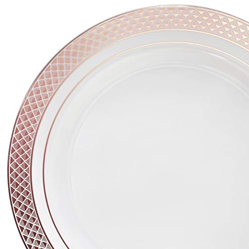 E. Celebration in White & Rose Gold