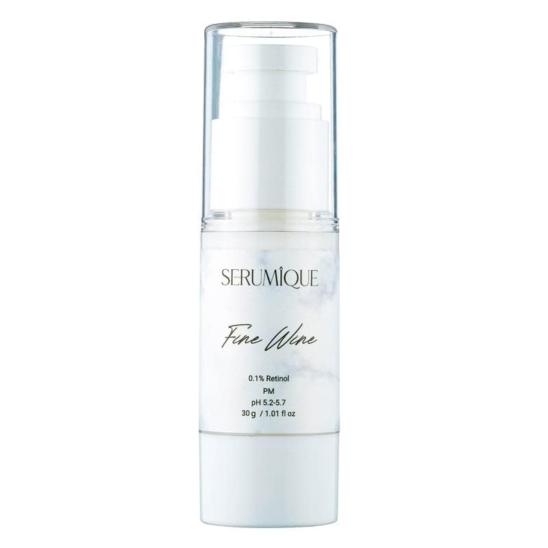 Prime Craft Retinol Night Face Serum 0.1% for Anti-Aging | Reduces Fine Lines & Wrinkles | Suitable for All Skin Types & Genders | 30ml | Perfect Nighttime Skincare Routine for Beginners