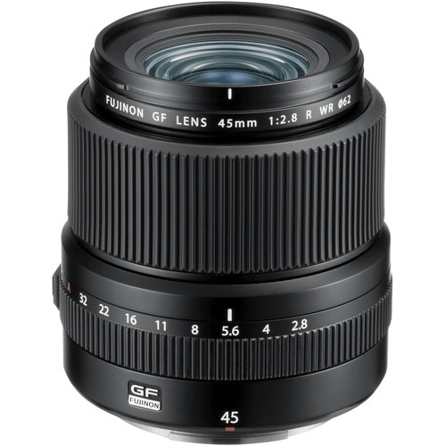 Fujifilm GF 45mm f/2.8 R WR GFX Medium Format Lens - Professional Portrait & Landscape Photography for GFX Cameras