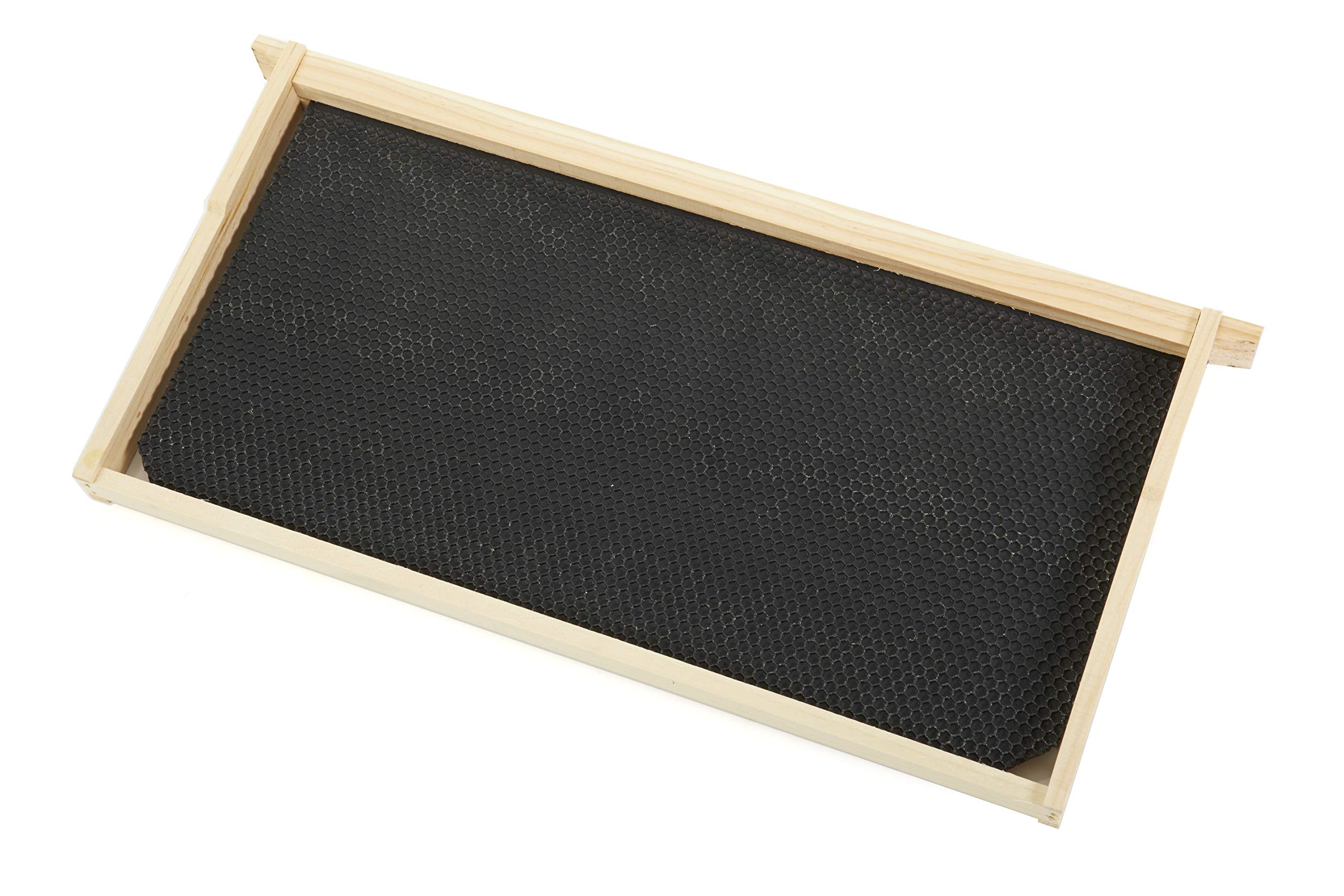 Little Giant Deep Hive Frame - 5-Pack Black Beehive Frames for Honeybees | Durable Beekeeping Supplies (DFRBLACK) | Perfect for Honey Extraction & Hive Maintenance