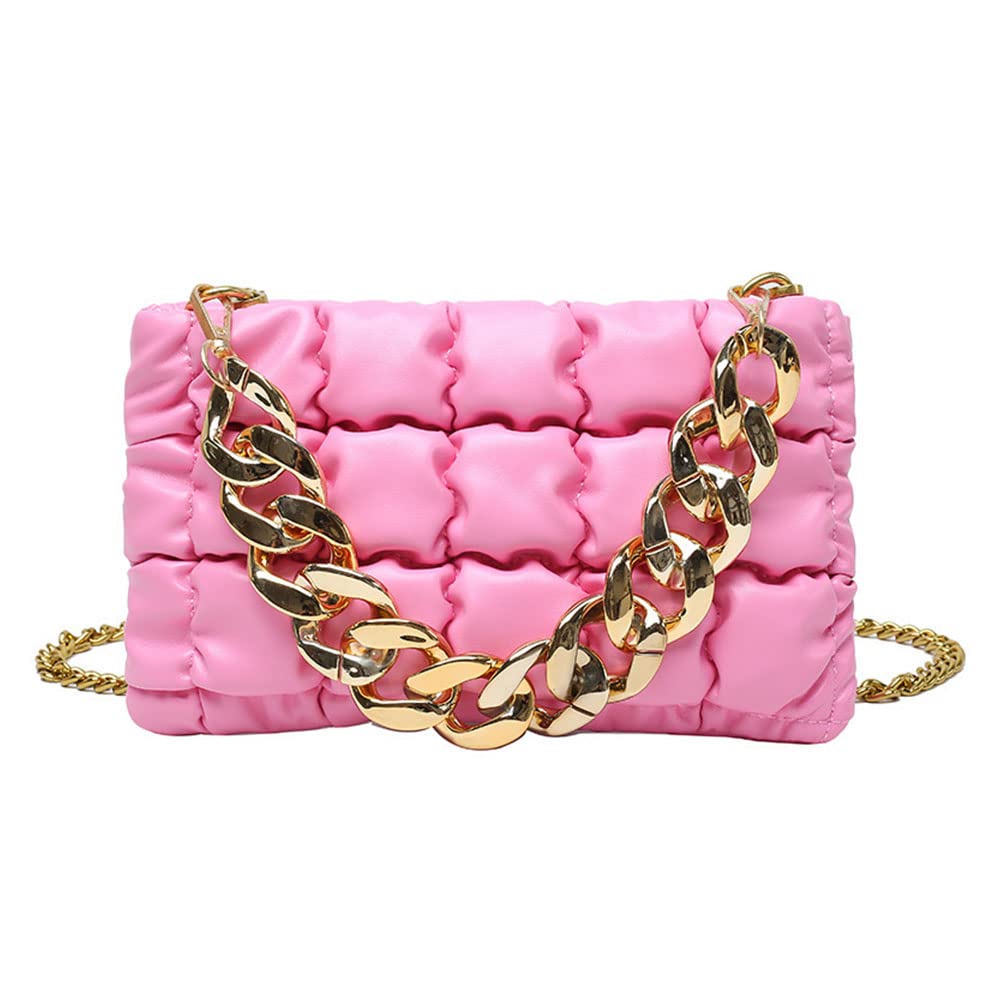Stylish Chunky Chain Shoulder Bag for Women - KITOLTER Small Crossbody Purse | Perfect for Parties, Date Nights & Daily Use