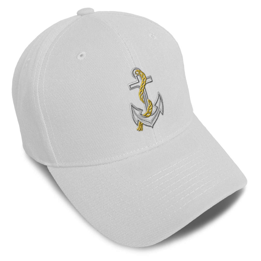 Stylish Nautical Anchor Baseball Cap for Men & Women - Trendy Lifestyle Hat for Outdoor Activities, Sports & Casual Wear