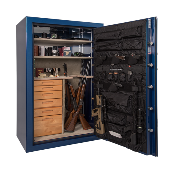 AMSEC BFII7240 Gun & Rifle Safe - Fireproof & Burglary Proof Security Safe for Home & Office Use - Secure Storage for Firearms, Ammo & Valuables - Perfect for Bedroom, Closet or Garage Protection