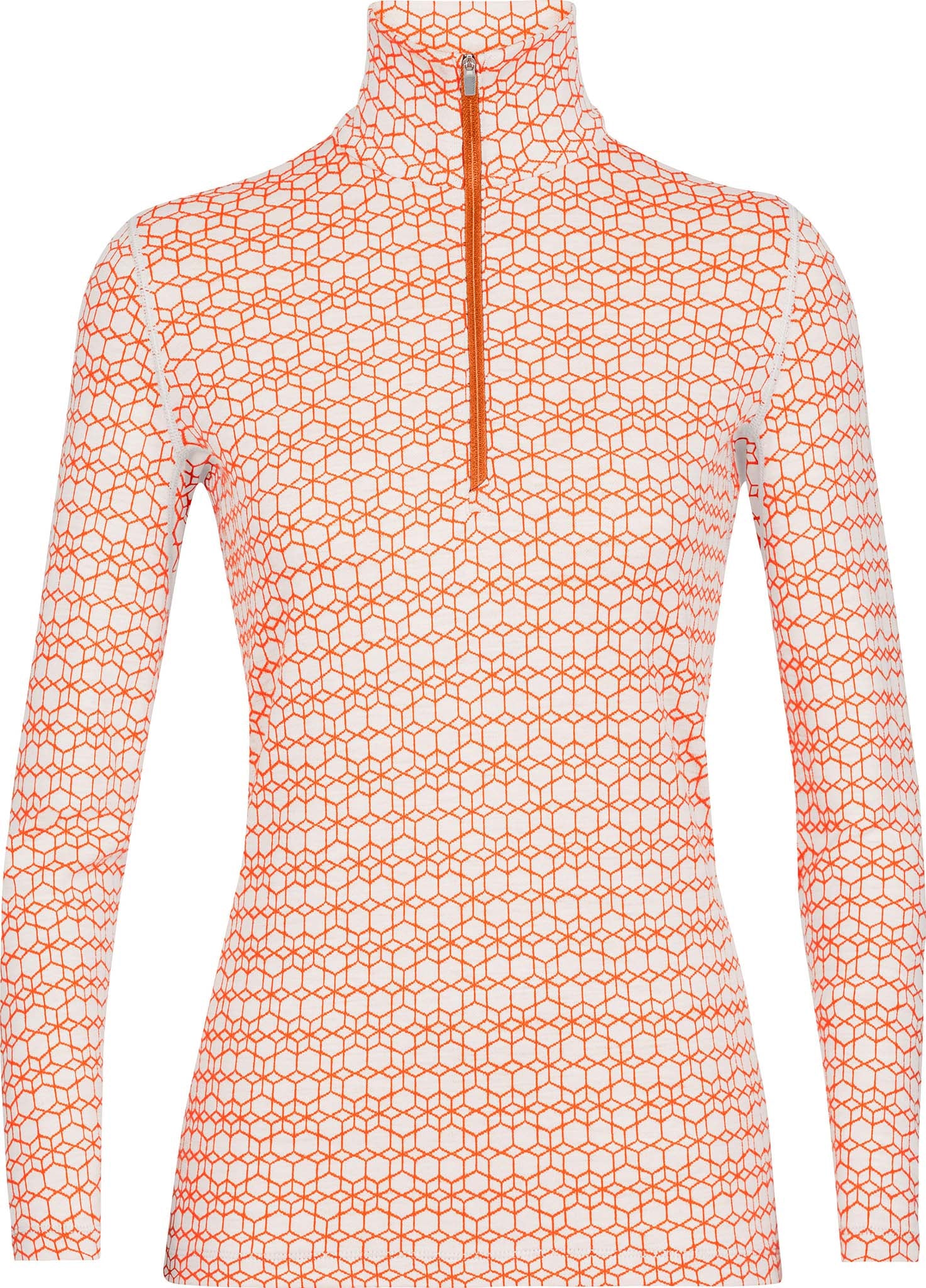 250 Vertex Women's Long Sleeve Half Zip Base Layer Top - Thermal Underwear for Hiking, Skiing & Cold Weather Activities