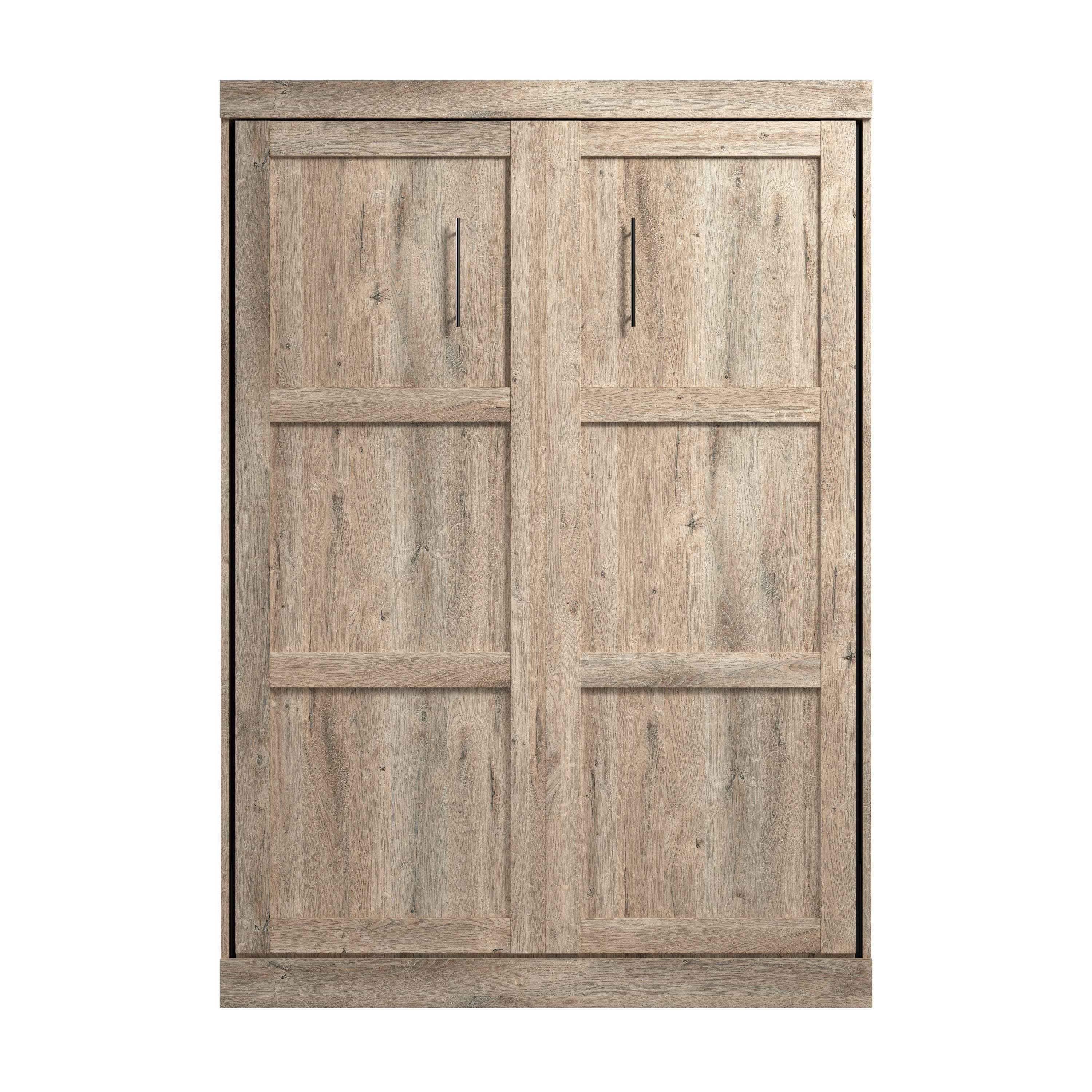 Pur Full Size Murphy Wall Bed with 7 Color Options - Space-Saving Wall Bed for Small Apartments, Guest Rooms & Home Offices