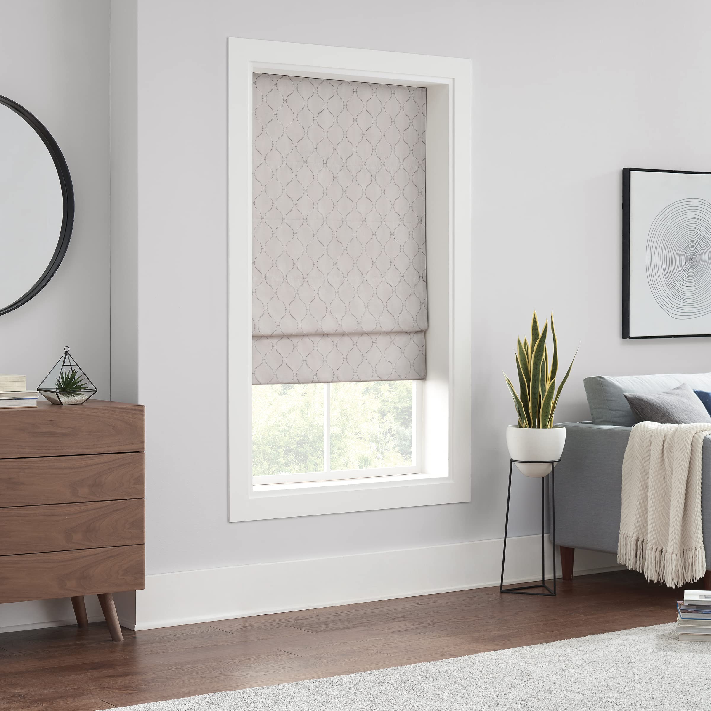 ECLIPSE Darien Blackout Cordless Roman Shade - 27