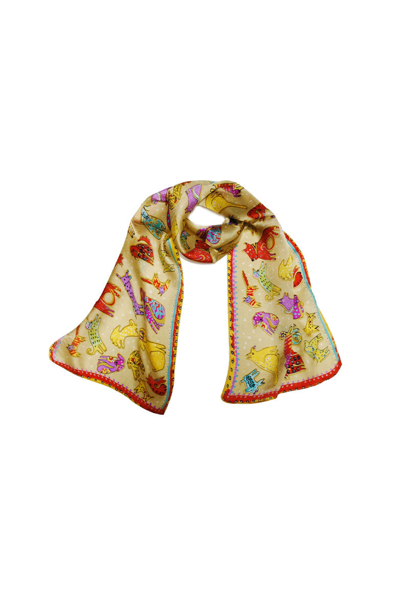 Happy Puppies Scarf - Soft & Stylish Dog Print Winter Scarf for Women & Teens - Perfect for Cold Weather, Outdoor Activities & Fashion Accessories