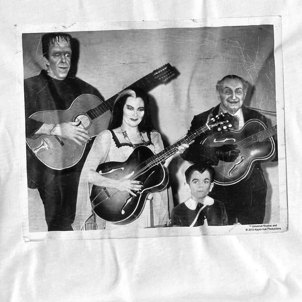 The Munsters Adult T-Shirt - NBC Play It Again Vintage TV Show Tee for Men & Women - Perfect for Halloween Costumes, Comic Con & Retro TV Fans
