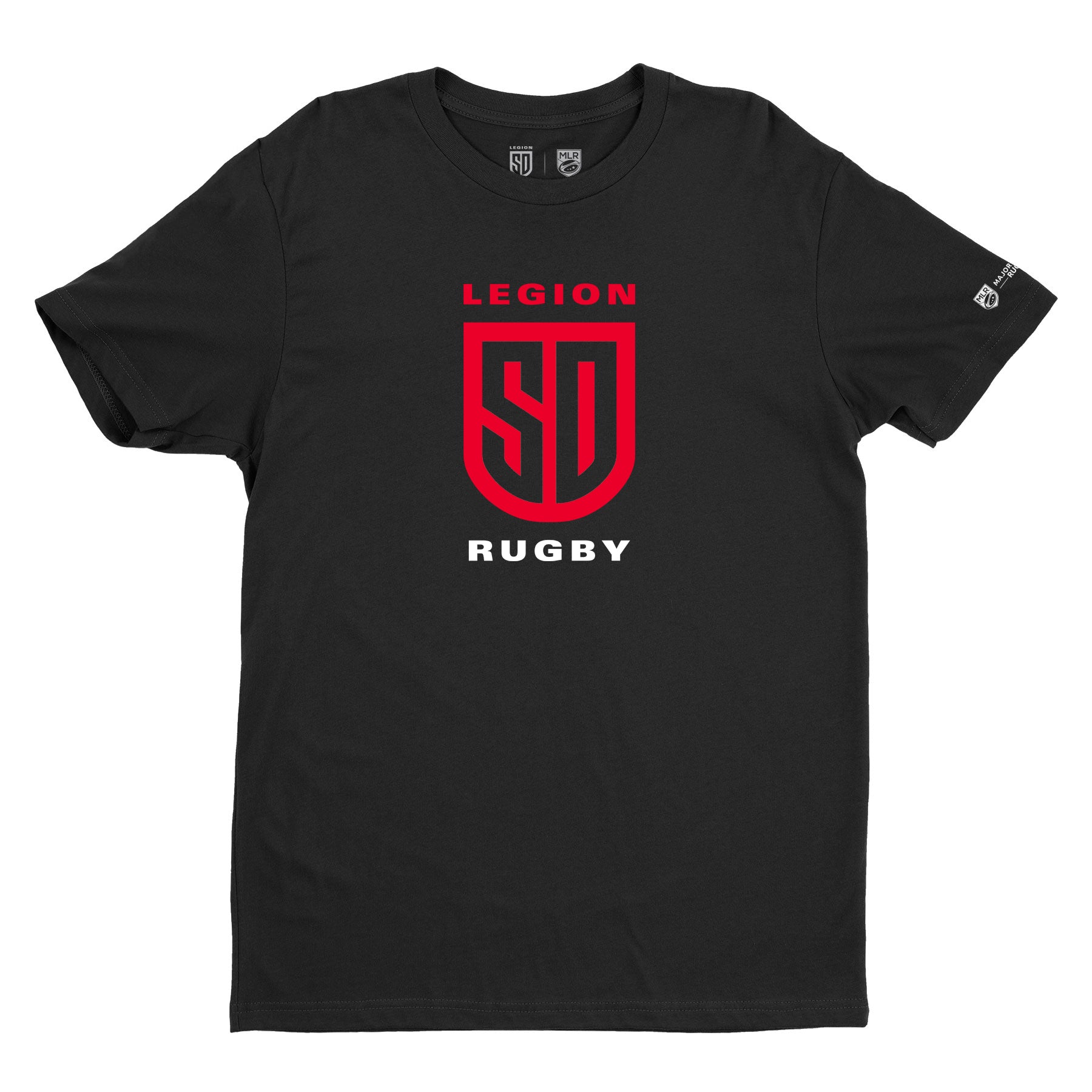 SD LEGION Shield Tee - Premium Black Cotton T-Shirt for Men | Comfortable Casual Wear for Gym, Street Style & Everyday Outfits