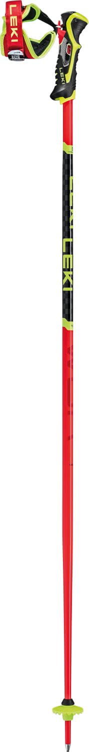 LEKI WCR TBS SL 3D Downhill Ski Poles 2025 - Lightweight Aluminum Racing Poles for Competitive Skiers - Perfect for Alpine Skiing, Freeride & Backcountry Adventures