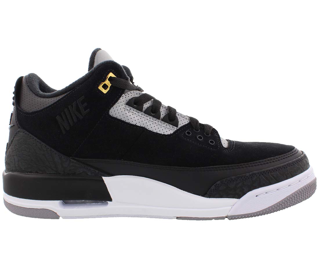 Original Air Jordan 3 Retro Tinker Basketball Shoes - Men's High-Top Sneakers for Casual Wear & Street Style