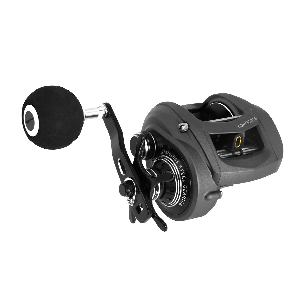Okuma Komodo SS Baitcasting Reels - High Performance Fishing Reel for Saltwater & Freshwater - Perfect for Bass, Walleye & Catfish Fishing