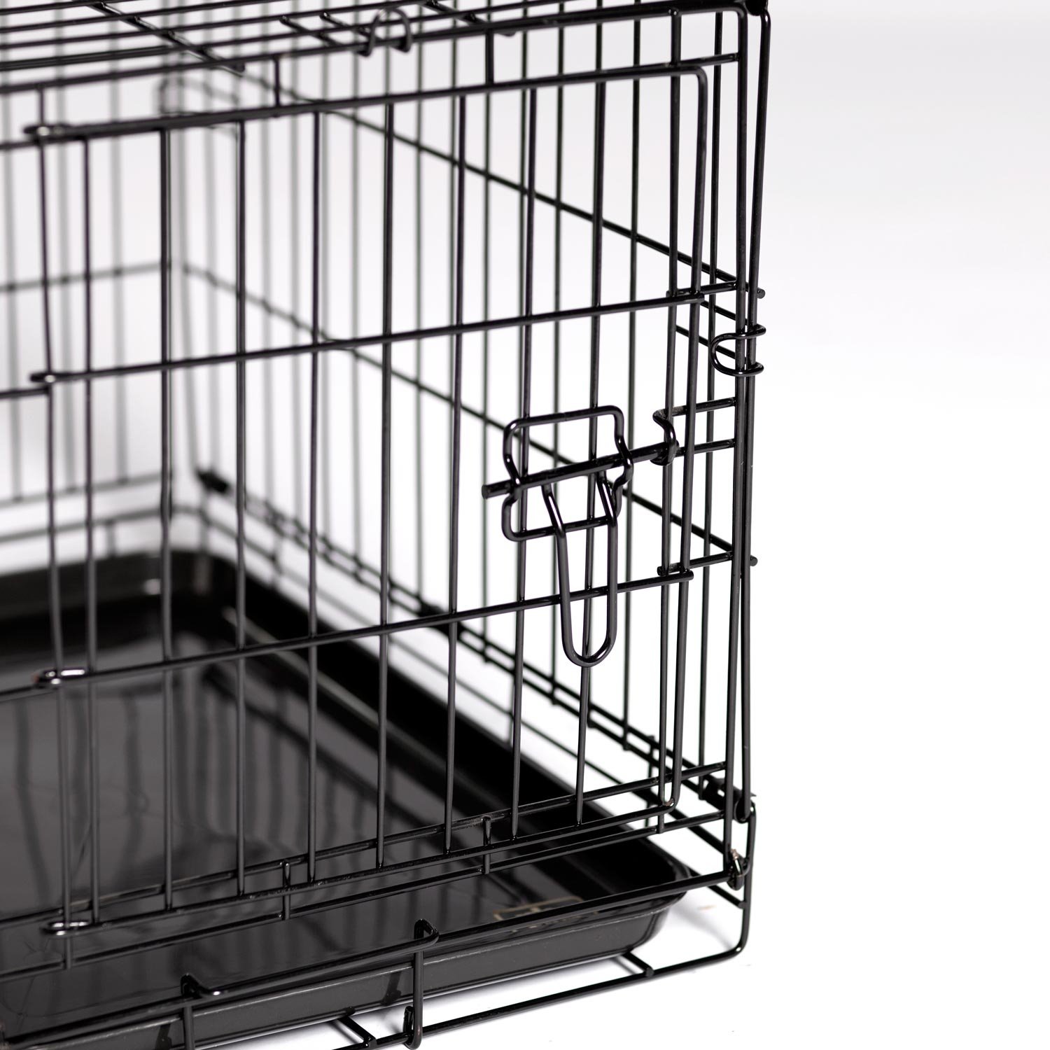 Portable XX-Small Single Door Dog Crate for Travel & Home Use - Lightweight Pet Carrier for Small Dogs & Puppies | Perfect for Car, Camping & Vet Visits