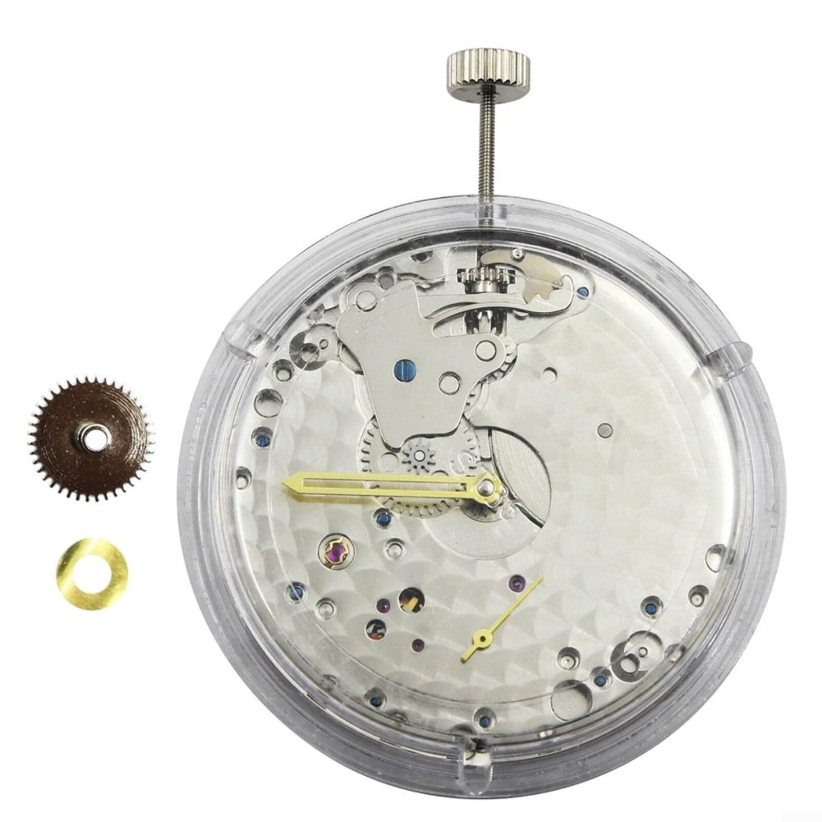 Seagull ST36 Watch Movement Kit - Replacement for UNITAS 6497, Mechanical Watch Repair Parts with Winding Stem - Perfect for Watchmakers & DIY Enthusiasts (Model 303)